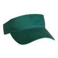Lightweight Brushed Cotton Twill Visor (Field Green)